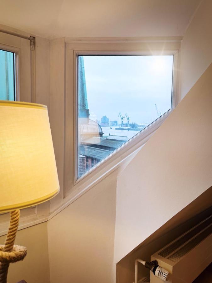 ハンブルクLoft-Panoramablick-Hafen & Elbe!アパートメント エクステリア 写真