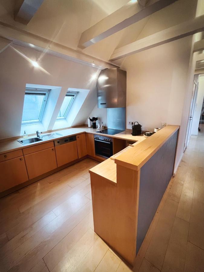 ハンブルクLoft-Panoramablick-Hafen & Elbe!アパートメント エクステリア 写真