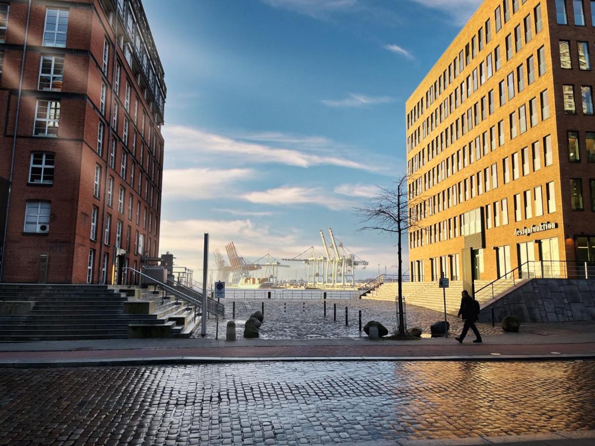 ハンブルクLoft-Panoramablick-Hafen & Elbe!アパートメント エクステリア 写真